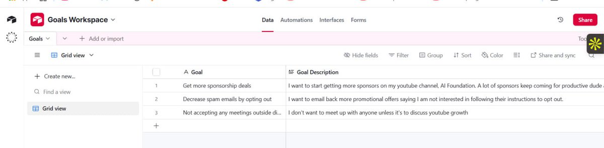 Asoft001's tweet photo. Just built an AI agent that: 📩 Reads incoming emails
🏷 Labels them (Spam, Promo, Meetings, etc.)
📝 Drafts replies using goals from Google Calendar &amp; Airtable
💌 Puts drafts in your inbox for review before sending

Inbox management, automated. 🚀 https://t.co/0fnprRn3Sw