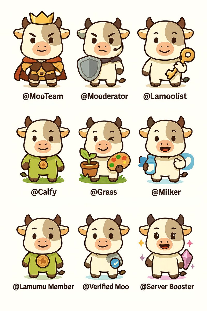 Discord role icons I designed for <a href="/lamumudotxyz/">Lamumudotxyz</a> . Do you like them, fam?