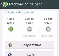 una polla que han vuelto a poner whatsapp de pago 😭😭