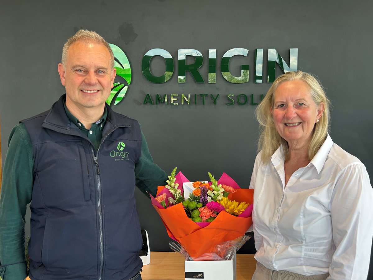 OriginAmenity's tweet image. After 13 years at Rigby Taylor then #OriginAmenitySolutions, our Product Portfolio Director, Jayne Leyland, made the decision to retire earlier this month.

This retirement draws a close to a glittering 30 year career within the turf and #GroundsManagement industry for Jayne, who…