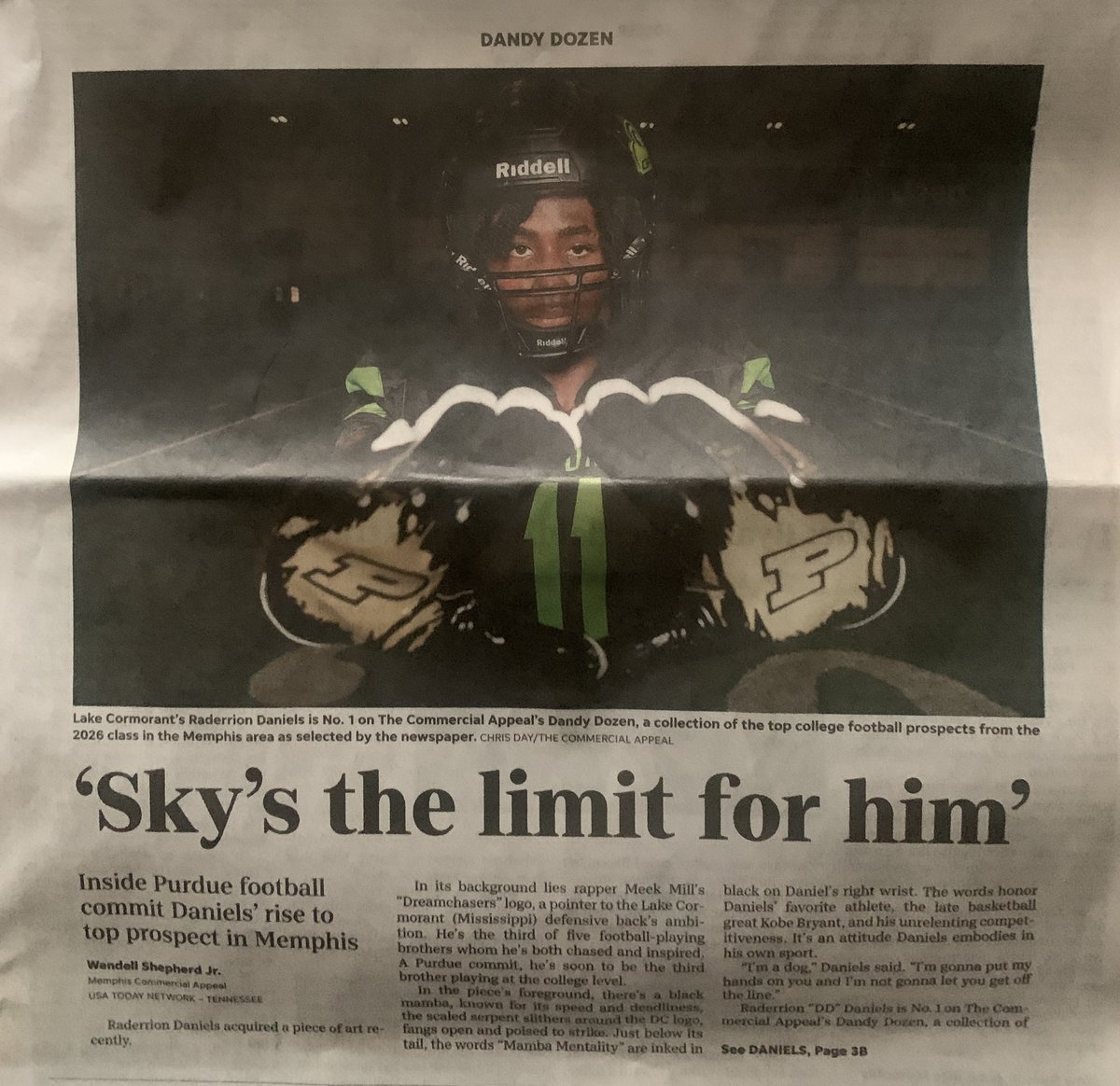 Raderrion”DD”Daniels 4⭐️ (@raderriond1) on Twitter photo Blessed and thankful to be the Commercial Appeal’s #1 Dandy Dozen. God is great. I’m appreciative of my family,coaches,teammates, high school, and community. <a href="/LCHSGoGators/">Lake Cormorant Football Insider🐊🏈</a> <a href="/nester_nick/">Nick Nester</a> <a href="/R_AmirGantCoach/">R.Amir Gant</a>🐊💥 Blessed and thankful to be the Commercial Appeal’s #1 Dandy Dozen. God is great. I’m appreciative of my family,coaches,teammates, high school, and community. <a href="/LCHSGoGators/">Lake Cormorant Football Insider🐊🏈</a> <a href="/nester_nick/">Nick Nester</a> <a href="/R_AmirGantCoach/">R.Amir Gant</a>🐊💥