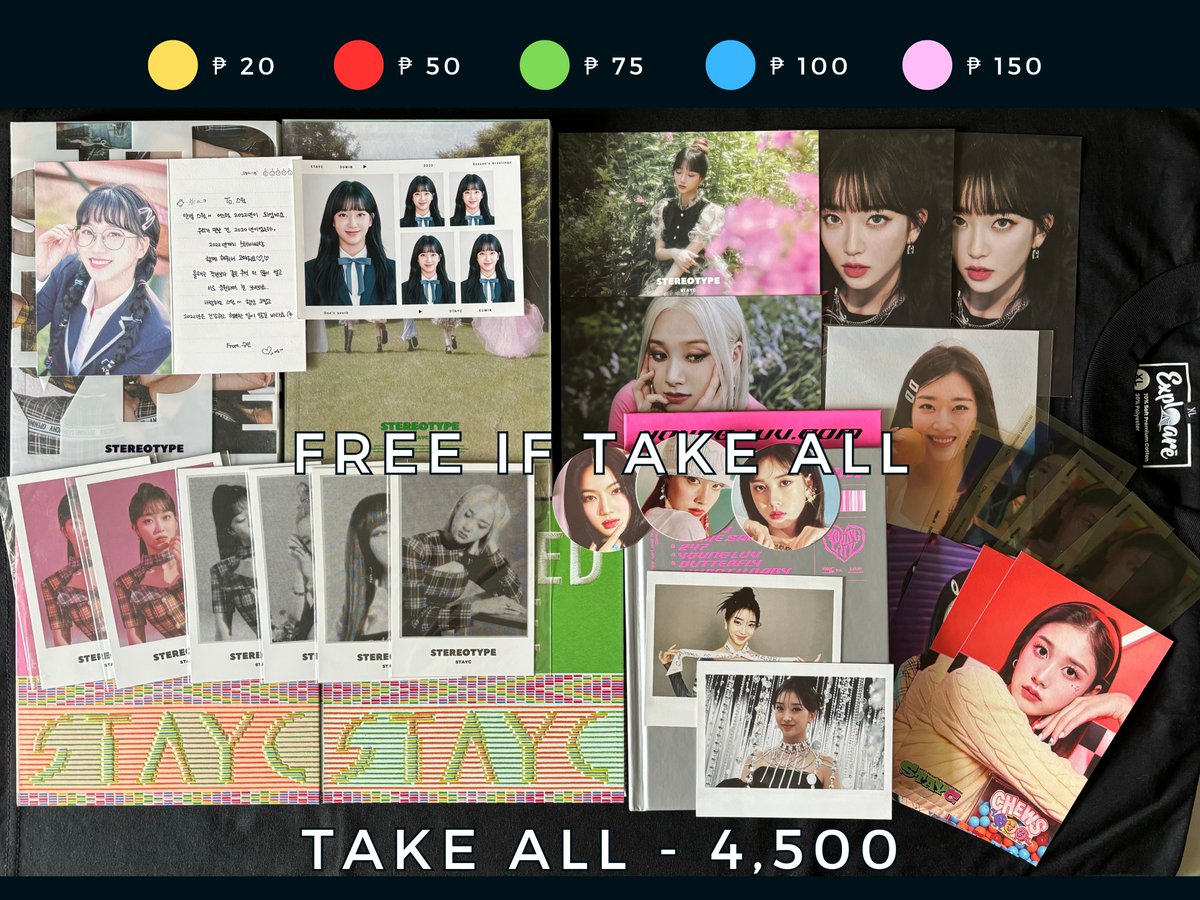 maxi_jaeyeon's tweet photo. wts lfb stayc qs ph

💸mop: gcash - payo / 3d
🚛mod: j&amp;t
❌tingi

SOLD AS SET

🏷️wtb lfs album sumin sieun isa seeun yoon j yeeun so bad asap stereotype young luv yl run2u chanel we need love wnl beaumon teddy bear teenfresh bubble sic chicago metamorphic gpt bebe i want it https://t.co/hjPEBm7UKB