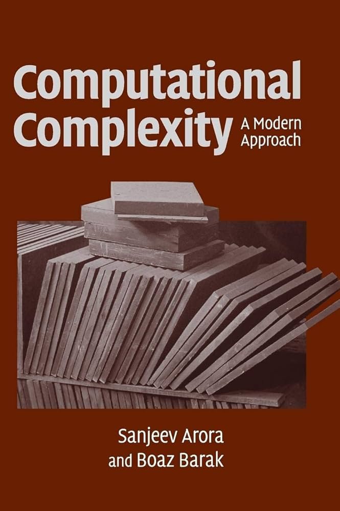 Riazi_Cafe_en's tweet image. Computational Complexity: A Modern Approach 
by Sanjeev Arora and Boaz Barak
PDF: theory.cs.princeton.edu/complexity/boo…