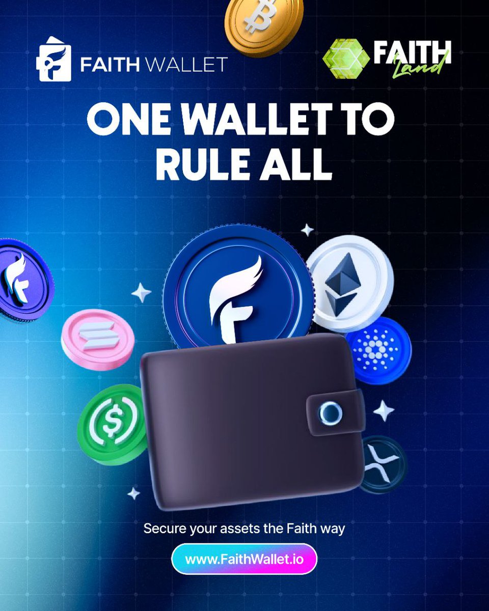 Pankaj14634's tweet photo. 🛡️ ONE WALLET TO RULE ALL

🔐 Bulletproof security
⚡️ Lightning-fast transactions
🌍 Full Web3 ecosystem access

Secure your assets — the Faith way
👉 https://t.co/wEYRUvJXYt

#FaithWallet #Web3Wallet #OneWalletForAll #Security #FaithProtocol #DeFiTools #RuleWeb3 #SecureWithFaith https://t.co/lyD0kvzweK