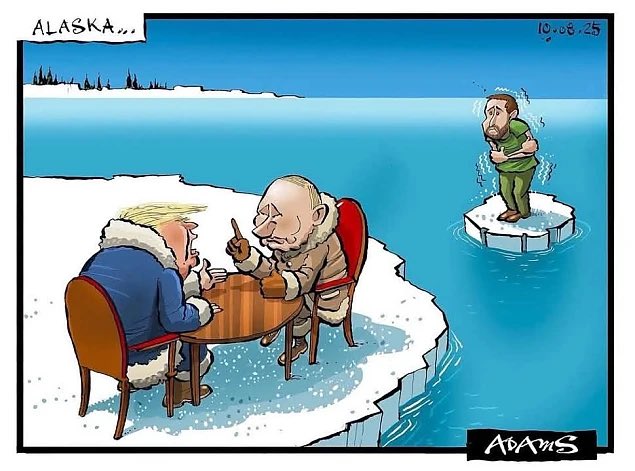 Galadriell__'s tweet photo. « Je m’amuse des explications de certains, qui prétendent que Poutine a accepté de se rendre en Alaska pour rencontrer Trump parce que la Russie n’a jamais accepté la perte de cet État et rêve de le reconquérir, au grand bonheur des nationalistes russes.

En réalité, la décision, validée par les deux parties, est lourde de symbolisme : ni la Suisse, ni le Vatican, ni la Turquie, ni le Moyen-Orient, ni aucun autre lieu n’a été retenu, car Trump et Poutine veulent envoyer un message clair au monde : l’Ukraine est une affaire qui se joue entre deux seuls acteurs, les États-Unis et la Russie, voisins territoriaux en Alaska.

Eux seuls dictent les termes de cette question, ni Bruxelles, ni même Zelensky.

Poutine ne parcourt pas mers et continents pour des discussions ; depuis chez lui, il franchit simplement le détroit de Béring pour rejoindre un lieu imprégné d’histoire russe.

Le dénouement approche à grands pas. Les dirigeants européens n’auront d’autre choix que de s’aligner docilement derrière les grandes puissances. Zelensky prépare sa sortie, tandis que les économies européennes attendent avec impatience de se reconnecter au flux du pétrole russe.

Le problème sera plus épineux pour les dirigeants de Bruxelles et de certaines grandes capitales ; ils pourraient bien suivre Zelensky dans sa chute… »

Bogdan Tiberiu Iacob (🇷🇴)