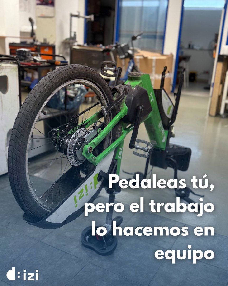 Cada día, cientos de personas usan DBIZI para ir a la playa, al trabajo o simplemente pasear.
Y mientras tanto, nuestro equipo sigue al pie del pedal: revisando, reparando y cuidando cada bici para que siempre estén a punto.
<a href="/dbusdonostia/">DBUS</a> <a href="/Ayto_SS/">Ayto San Sebastián</a>