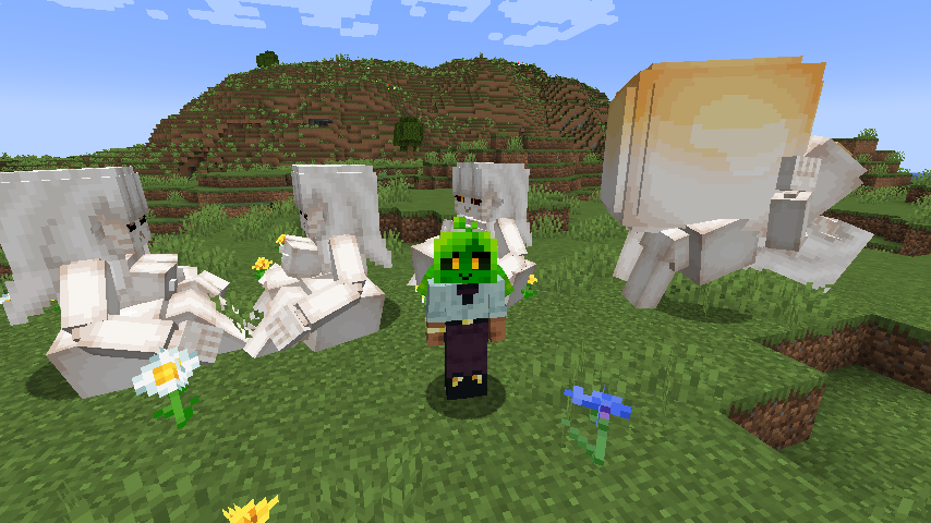 CherryMcBerry's tweet photo. 1.20.1 working on the readding the new ghast girl model https://t.co/C4FtfVn76P