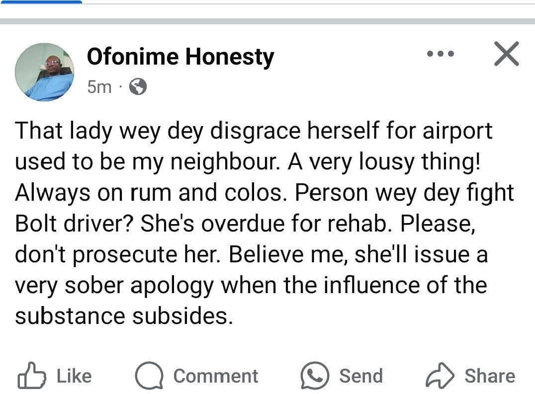 PH_Socials's tweet photo. More 2016 photos of "Do you know who I am" Ibom Air passenger surfaces online as popular Journalist Ofonime Honesty accuses vî0Iênt passenger of always fighting Bolt drivers https://t.co/8RWUb1ajbg