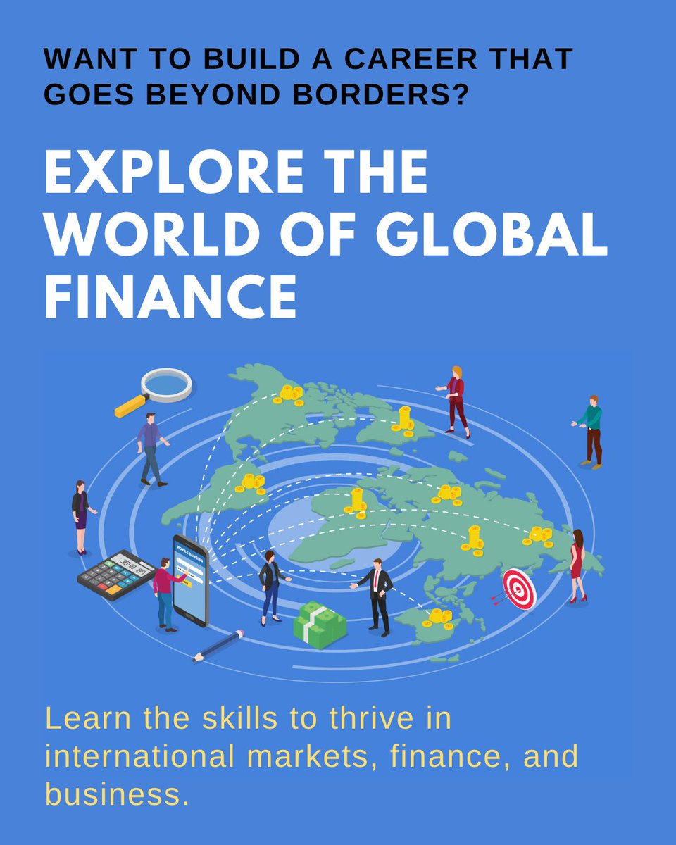 AnanyaMeht29962's tweet image. Want to work in global finance? 🌍
This course could be your launchpad into international banking, investing, and corporate finance.

🎓Learn what it covers, who it’s for, and how it can transform your career. bit.ly/4mAc4FP

#GlobalFinance #FinanceCourse #FinanceCareers