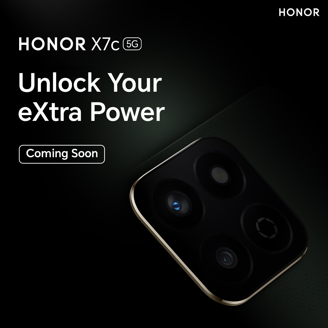 HiHonorIndia's tweet photo. The wait is almost over!  #HONORX7c5G is coming to unleash your #eXtraPower with next-level performance. Stay tuned! ⚡ #ComingSoon on @amazonIN https://t.co/sOIDfJraWt