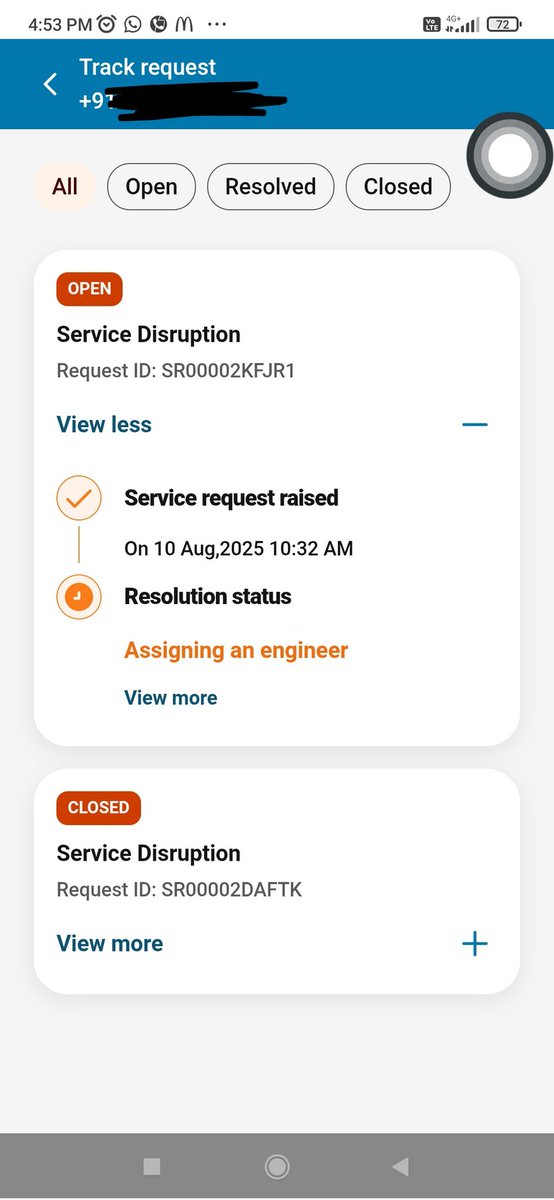 devvgoyal's tweet photo. @JioCare @reliancejio @JioCare almost 5 pm and still no update. Worst customer service ever. https://t.co/yjp6xg2cm8