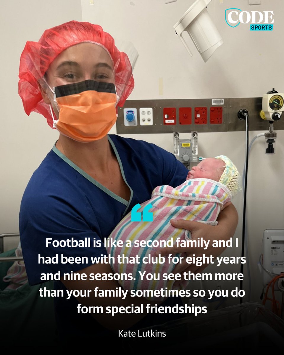 Anyone who's played sport knows your teammates are always there for you, but this is taking it to another level.

Here's how Nat Grider became her teammate Kate Lutkin's midwife 👉 bit.ly/4mBPrkq