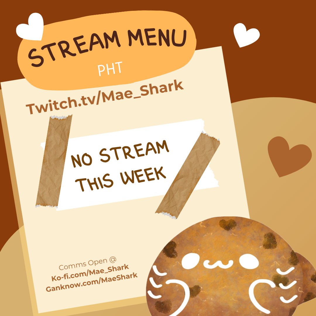 Will fully recover this week 
(or else...)