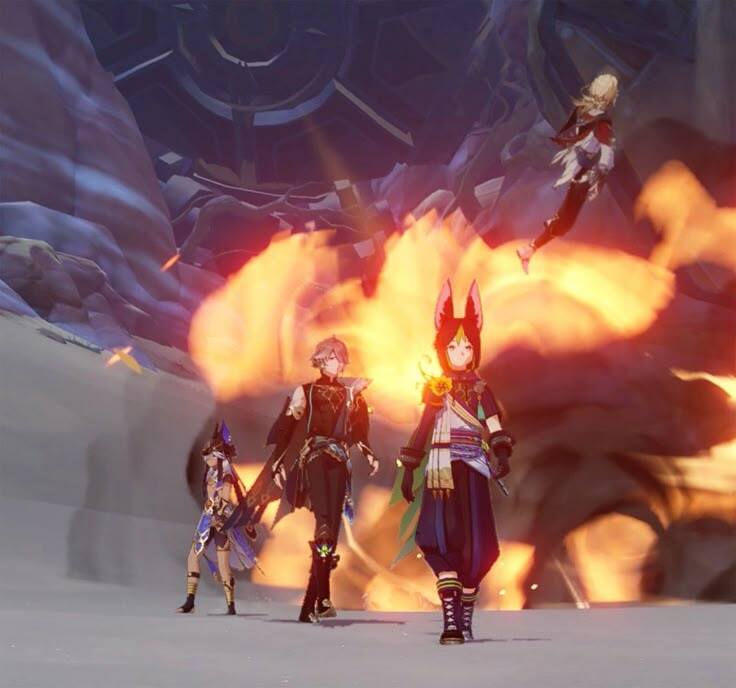 babufess's tweet image. Babu! Ayo ngetweet seakan kalian warga Sumeru. (Edisi kangen sumeru)