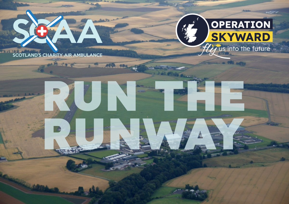 Could you take on the runway at our Perth base on Saturday 6 September? 🤔

Choose your challenge: 2.5km, 5km, or 10km and help us launch our new air ambulance helicopter. 🚁

Places are limited and they're going fast - so sign up now!👉 scaa.social/run-runway