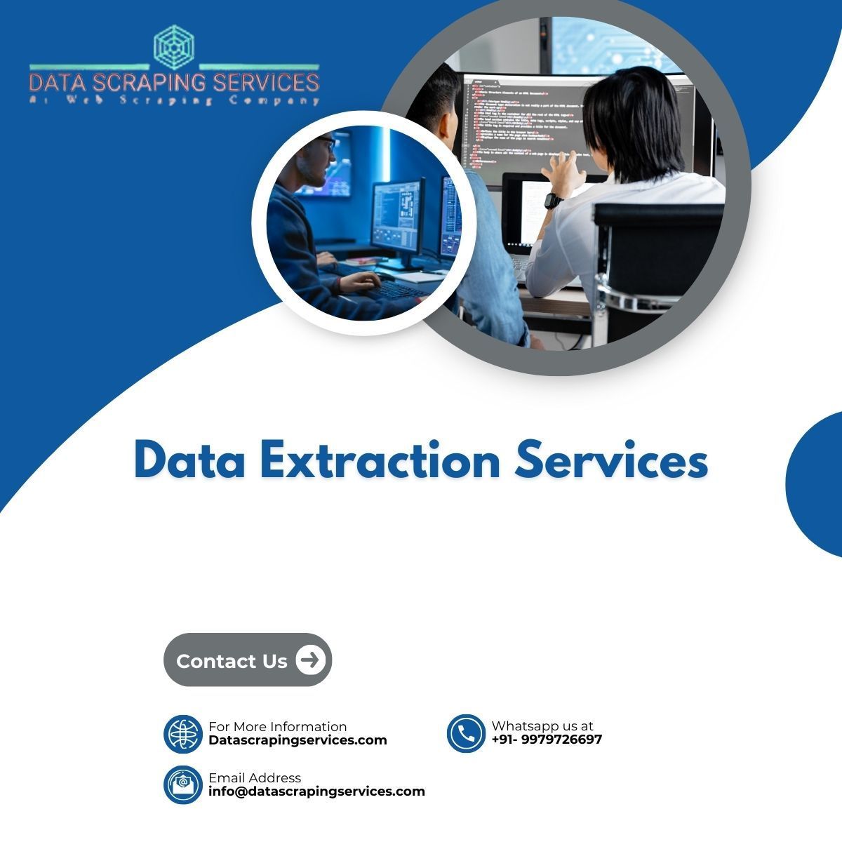 _datascraping's tweet image. Transform your data with Datascrapingservices.com. Our scalable data extraction services provide the insights needed to excel and grow. Begin your journey with us today. Email info@datascrapingservices.com. #TransformData #ScalableExtraction #InsightsForGrowth #DataJourney