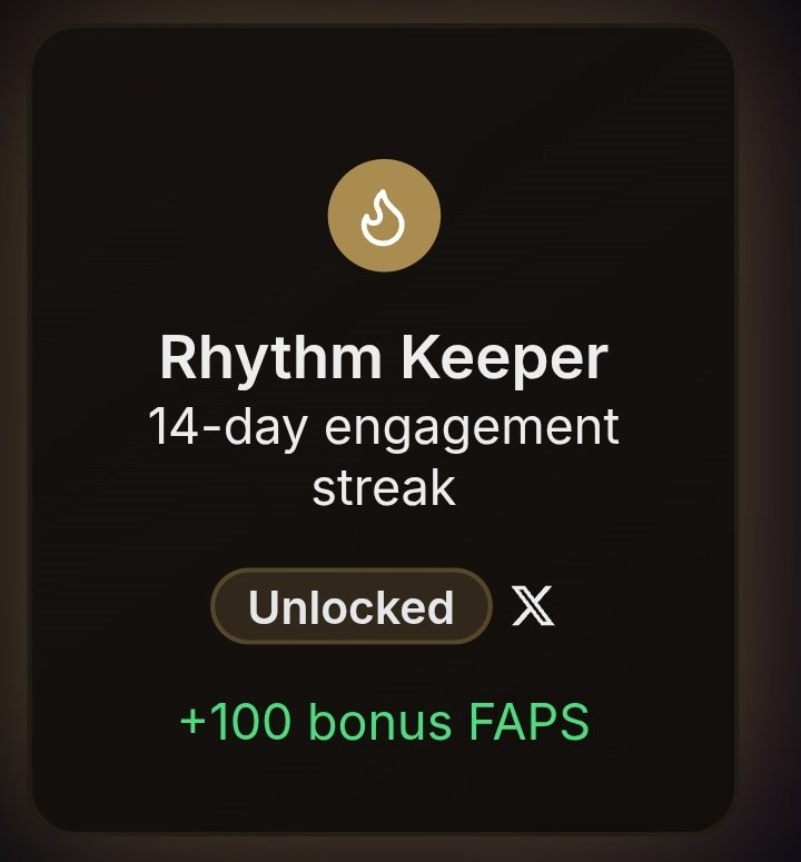 Olayiwola (@dyoralphas) on Twitter photo I finally unlocked the Rhythm Keeper 😁
If I can do it, you can also.
Just be diligent and stay consistent
<a href="/FractionAI_xyz/">Fraction AI</a> I finally unlocked the Rhythm Keeper 😁
If I can do it, you can also.
Just be diligent and stay consistent
<a href="/FractionAI_xyz/">Fraction AI</a>