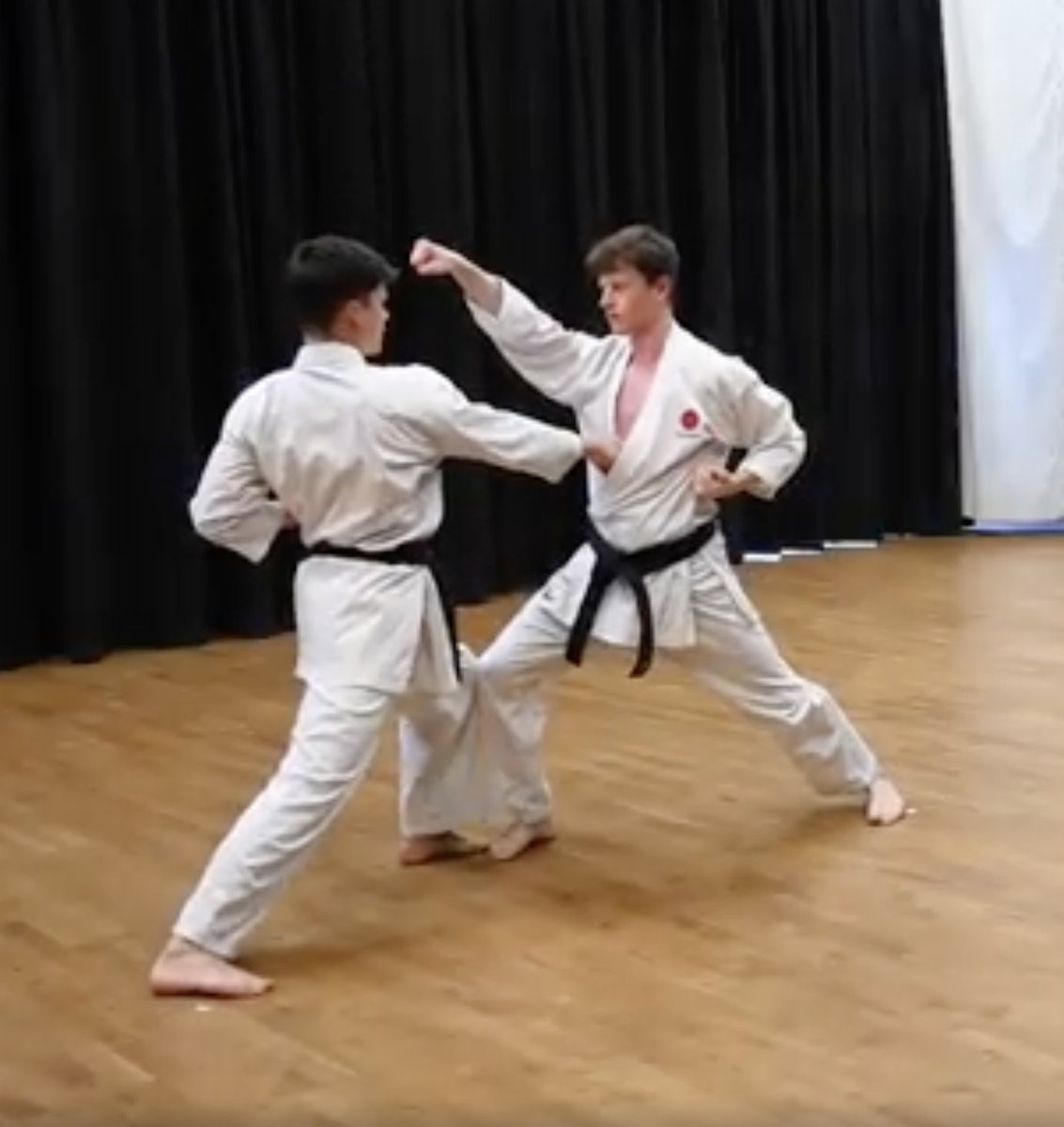 youtu.be/fA7gsWi9F5c

We continue to build resources for our members both on YouTube and in our Digital Dojo.

This video shows a demonstration of 5-step kumite with Ben and Alexander for 9-7th kyu (orange to yellow belt) gradings.

Don't forget to like and subscribe