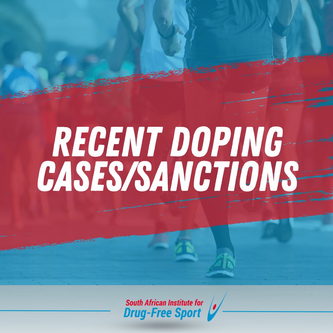 drugfreesportZA's tweet image. Fair play matters! Check out the latest doping cases &amp;amp; sanctions in South African sports for August 2025. Let&apos;s keep our games clean. 

Find the link: drugfreesport.org.za/recent-doping-…

#DopingFree #PlayFair #SouthAfricanSport #DopingCases2025