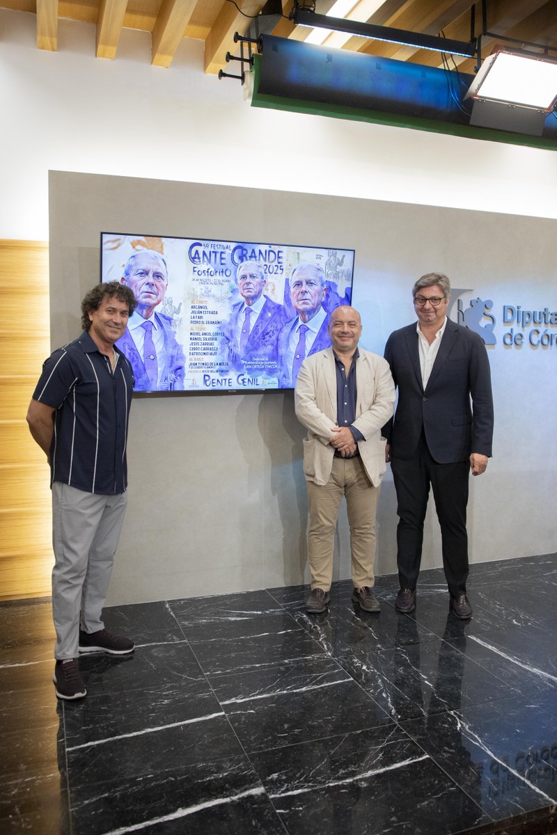 El Festival de Cante Grande ‘Fosforito’ de Puente Genil llega a su 59 edición, con el apoyo de la <a href="/dipucordoba/">Diputación de Córdoba</a> 

dipucordoba.es/el-festival-de…

<a href="/gabidumo/">Gabriel Duque Moreno</a> <a href="/culturadipucor/">Delegación Cultura Diputación de Córdoba</a> <a href="/AytoPuenteGenil/">Ayuntamiento Puente Genil</a>