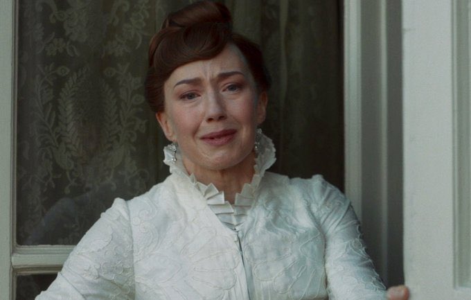 berthasghost's tweet image. Work? My emotional support 19th century fictional robber barons are on the verge of divorce and I’m expected to work today!? #TheGildedAge