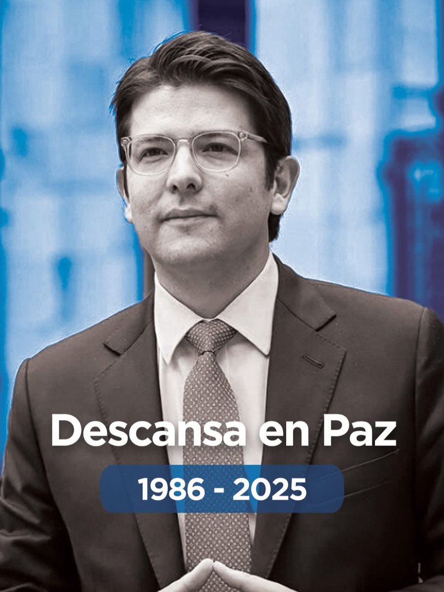 BryanMartinezCD's tweet photo. Con profundo pesar recibimos la noticia del fallecimiento de @MiguelUribeT. Un golpe para la política y para los que veíamos en él un hombre con ideas, convicciones y vocación de servicio.

Que su legado inspire unidad y respeto en estos días difíciles. Descansa en paz, Miguel💔 https://t.co/yQGsKVltU1
