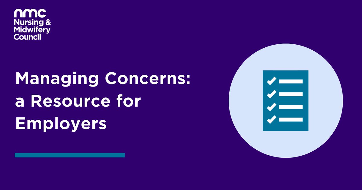 Nursing and Midwifery Council tweet media