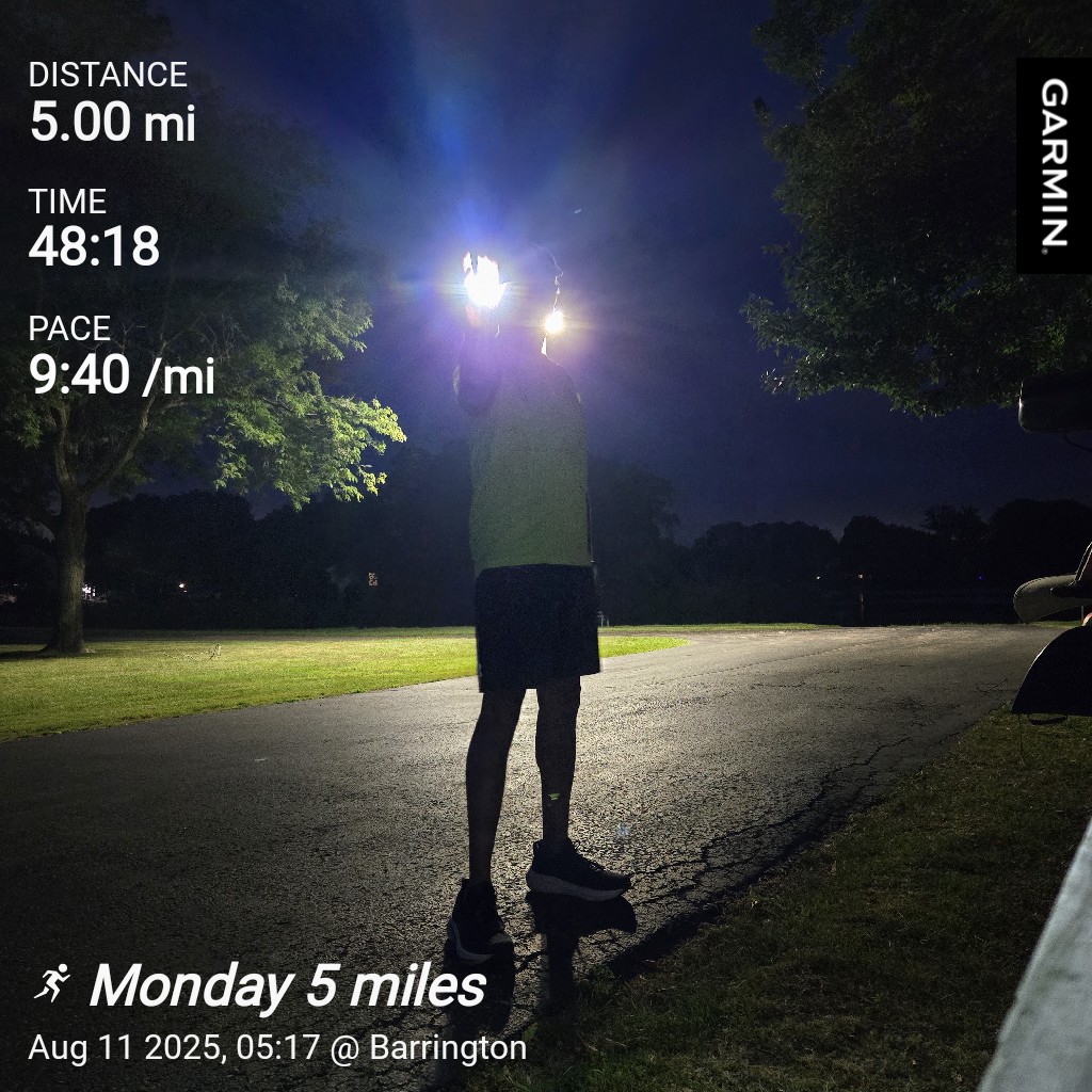 ⓉⒽⒺ ⓂⒶⓇⓀ Ⓥ (@blkjkrabbit66) on Twitter photo It's officially time to light up for pre-5:30 am runs in the Chicago burbs. 5 more miles in the tank for <a href="/imtdmm/">IMT Des Moines Marathon</a> in Oct! It's officially time to light up for pre-5:30 am runs in the Chicago burbs. 5 more miles in the tank for <a href="/imtdmm/">IMT Des Moines Marathon</a> in Oct!