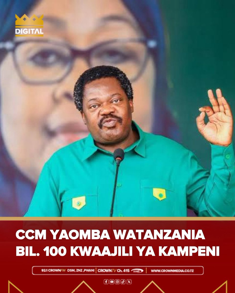 Wana CCM walivyo hili mapema tu wamekamilisha mpango wao hawana tone tone hawa wanajaza