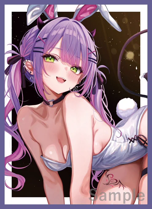 コミックマーケット/C106/Web頒布 新作情報 「トワ」のスリーブとプレイマットになります。イラストはsa-ya様()になります!