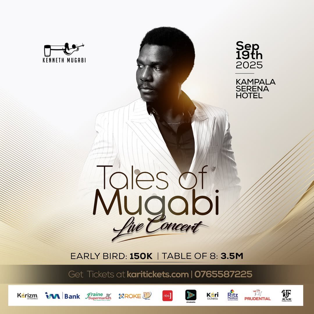 The stage is set for an unforgettable night as celebrated Ugandan singer-songwriter <a href="/kennethmugabi/">Kenneth Mugabi 🇺🇬</a> brings his highly anticipated “Tales of Mugabi” Concert to the Kampala Serena Hotel

Details: rb.gy/gnut7w