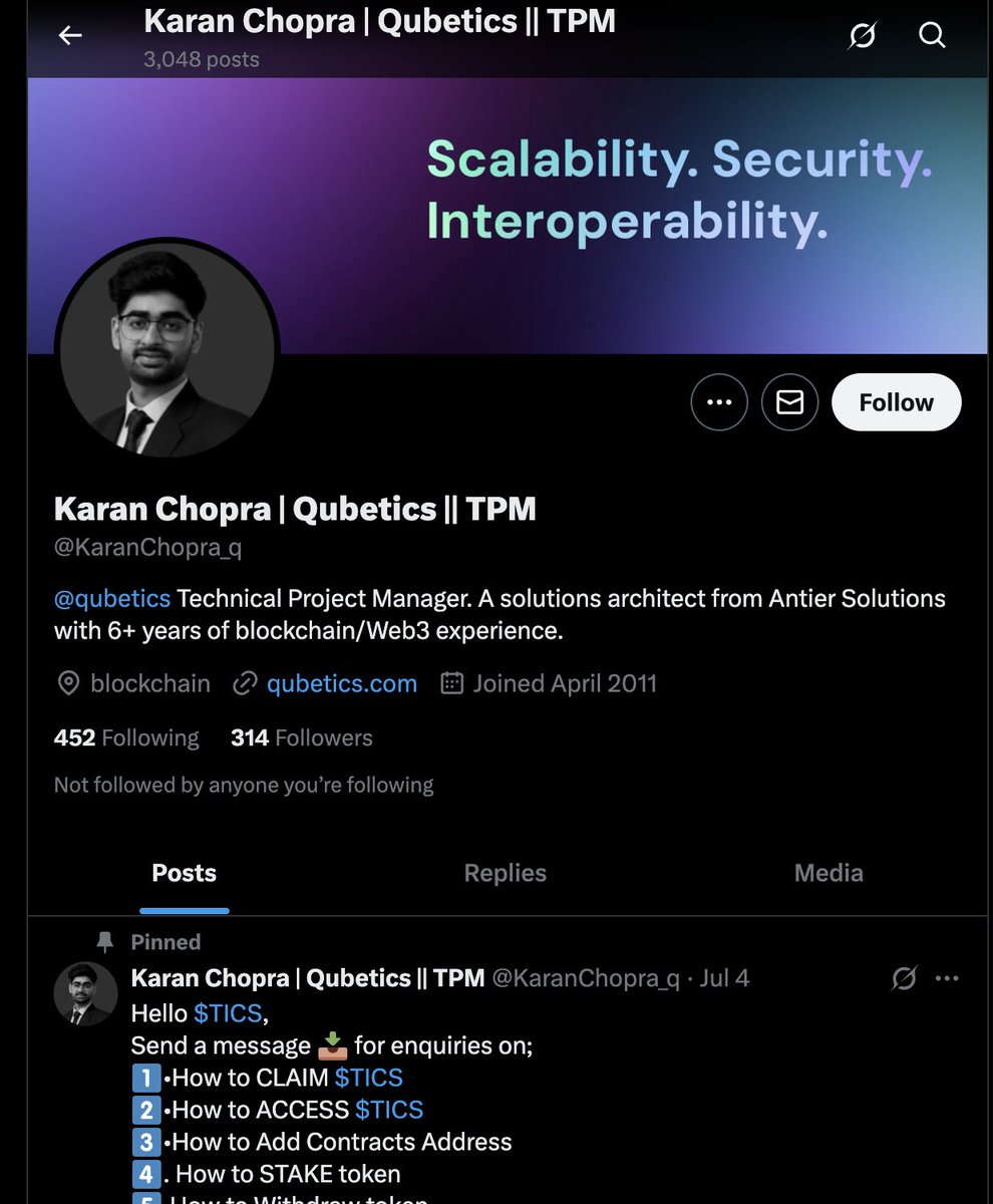 chopraakaran's tweet photo. People are not just forking code these days, they’re forking profiles too and without permission! 

The accounts in these screenshots are NOT me.

My one and only official account: https://t.co/1TufcitmLC

If you come across any of these imposters, please report them. https://t.co/DbDYUZPe1s