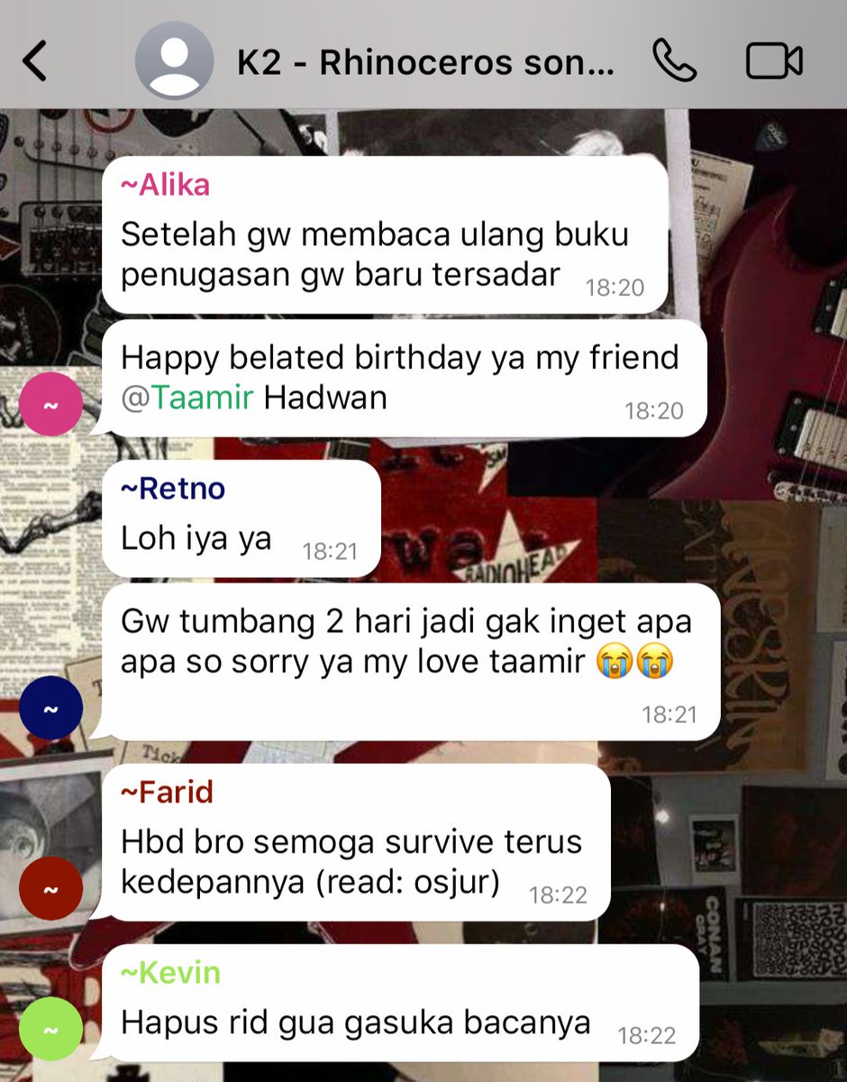 drowsybabyyy's tweet photo. hi baru ada tenaga ngucapin tesan hbd https://t.co/dDnKSigEWG