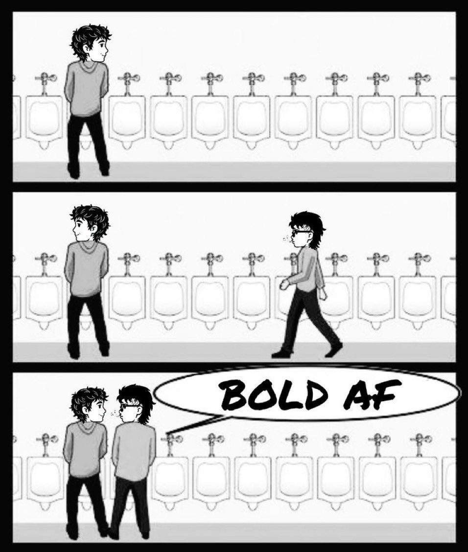 GMNCHRM. 

It’s a good week to be BOLD af.