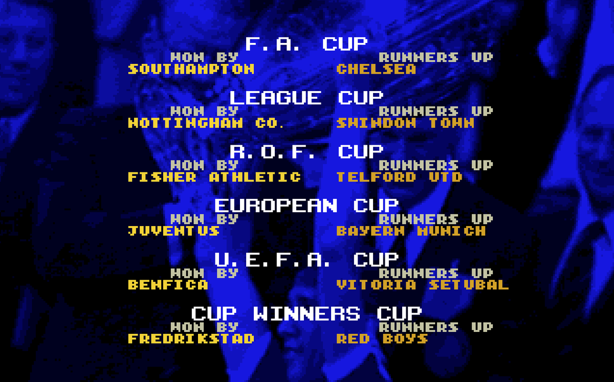 g00nFM's tweet photo. Season 5

Got a few more people in the stadium so didn't struggle too much with the finances - as a reward we gave them a terrible season.

Too many games we couldn't score - exemplified by a defender being joint top scorer with just 10 goals. https://t.co/XJAv61r50z