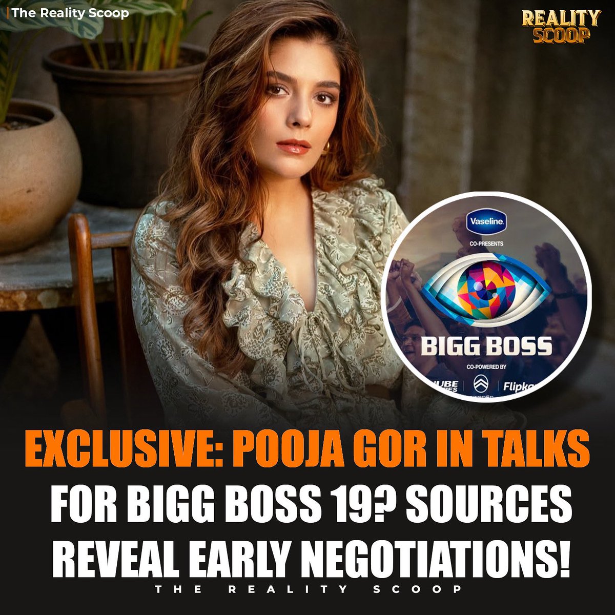 reality_scoop_'s tweet image. Television’s popular face Pooja Gor has reportedly been approached for #BiggBoss19! 👀
While discussions are still in the early stages, insiders say the makers are keen to bring her on board this season.
📌 Stay tuned — nothing is confirmed yet!
#BB19 #PoojaGor #BiggBossNews