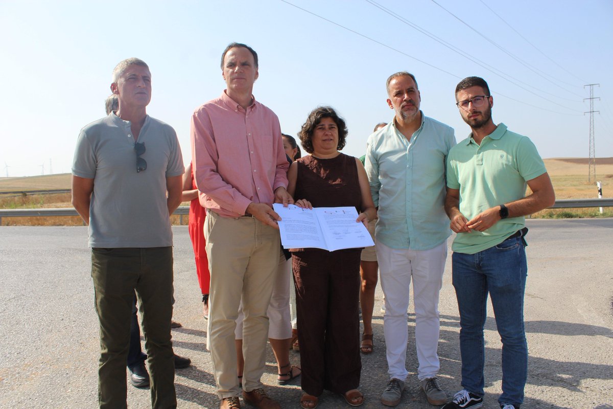 Los Ayuntamientos de Lebrija, Las Cabezas de San Juan, Trebujena, Marismillas y de Sanlúcar de Barrameda insisten en la necesidad urgente del desdoble de la A-471

lebrija.es/es/actualidad/…