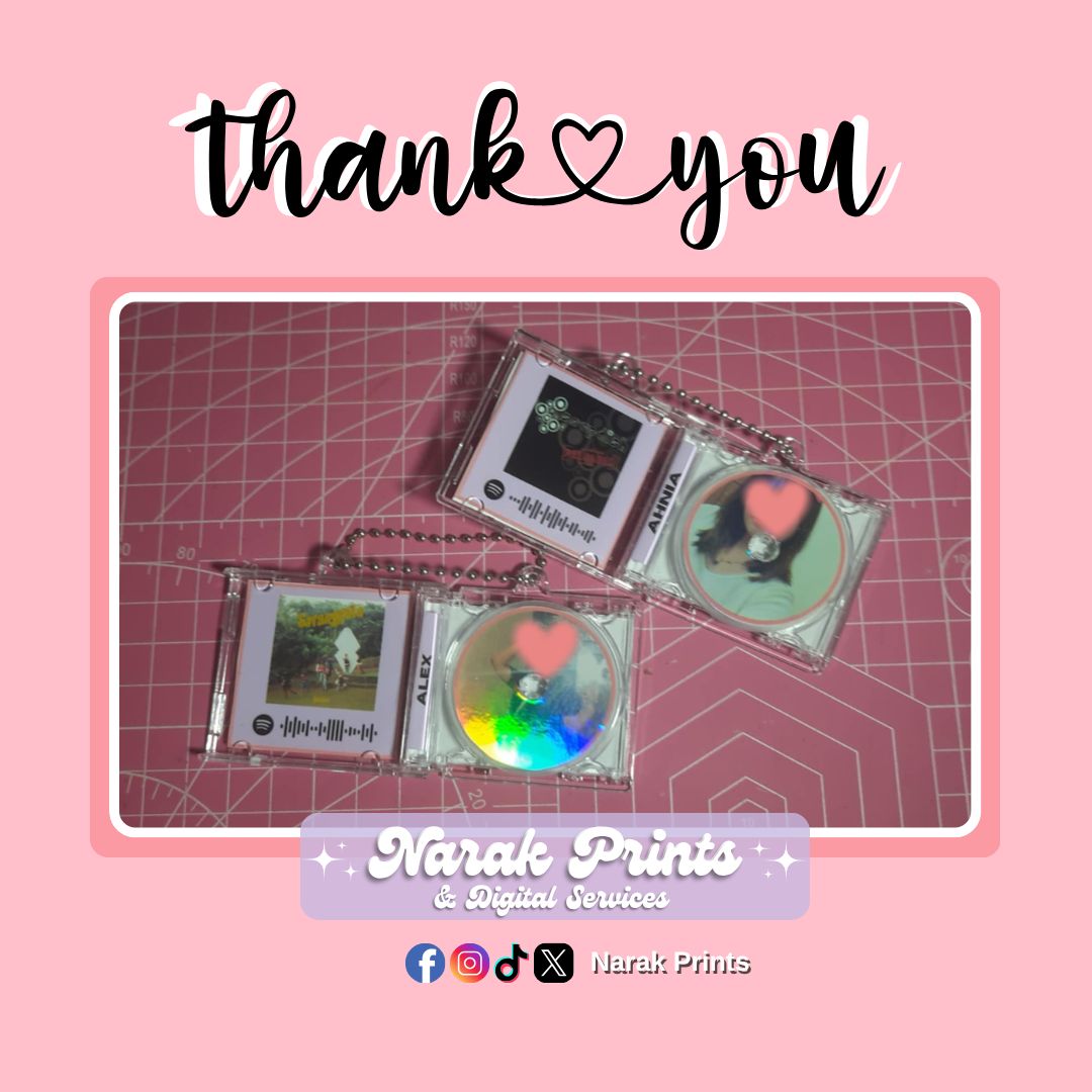 NarakPrints's tweet image. 𝐏𝐑𝐎𝐎𝐅 𝐎𝐅 𝐎𝐑𝐃𝐄𝐑 ❤️
✅ 2 pcs. NFC Mini CD Album Keychain
----
#narakprints #bulacanprintservices #printservices #instaxinspiredprints #photocards #handbanners #kpopevents #cupsleevents #nfckeychain #concerts #thaievents