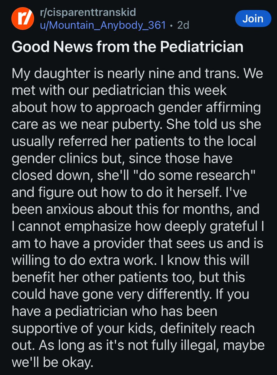 “She told us she usually referred her patients to the local gender clinics but, since those have closed down, she'll ‘do some research’ and figure out how to do it herself.”Nothing short of criminal penalties will stop these doctors.