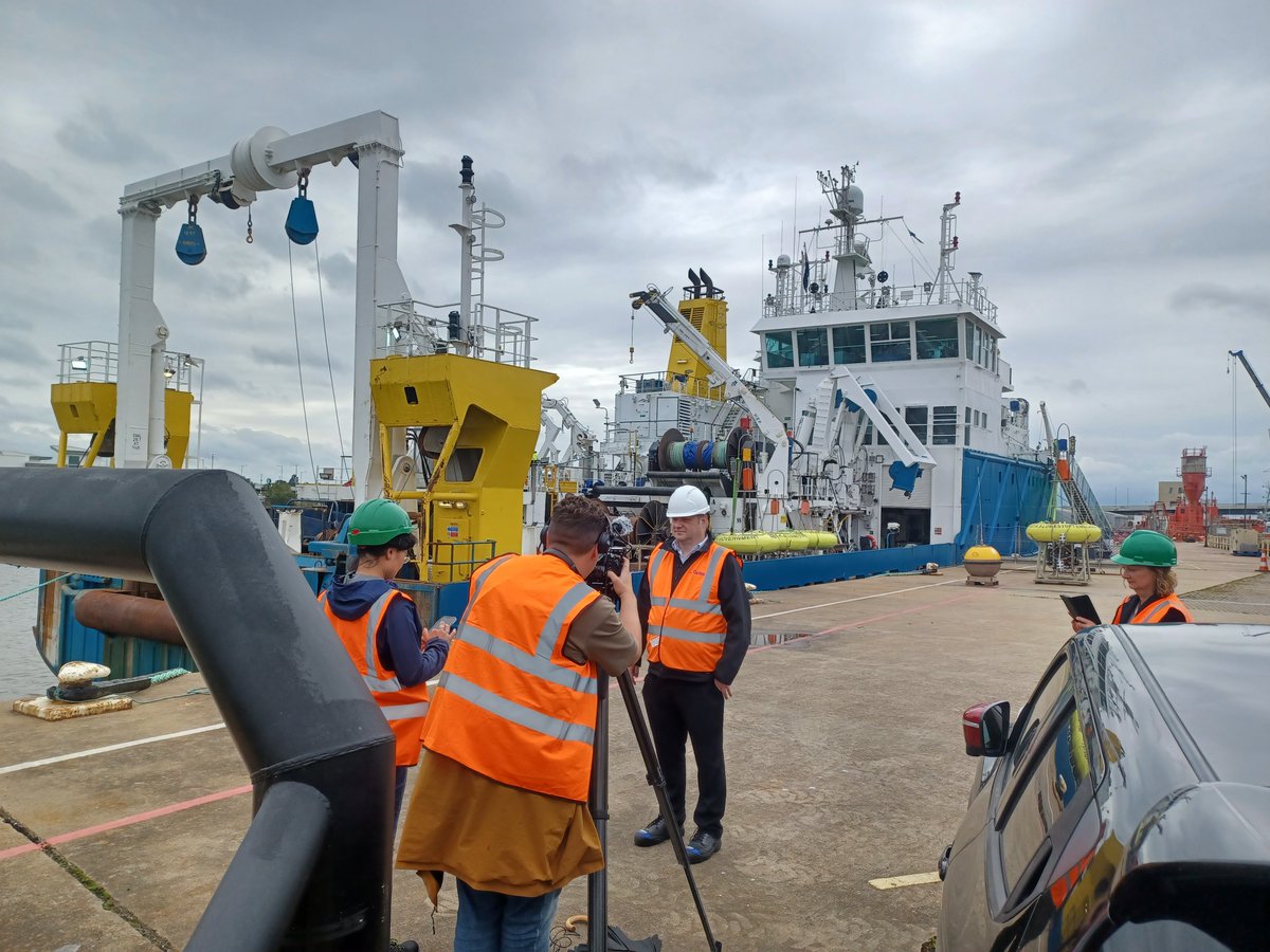 Cefas (@cefasgovuk) on Twitter photo Great to see <a href="/johnkpinnegar/">John Pinnegar</a>, Cefas’ lead advisor on climate change, on <a href="/BBCNews/">BBC News (UK)</a>, <a href="/BBCBreakfast/">BBC Breakfast</a> & <a href="/BBCr4today/">BBC Radio 4 Today</a> discussing warming UK seas & marine heatwaves 🌊📺.
Read more: bbc.in/47oUVup
#ClimateChange #MarineScience Great to see <a href="/johnkpinnegar/">John Pinnegar</a>, Cefas’ lead advisor on climate change, on <a href="/BBCNews/">BBC News (UK)</a>, <a href="/BBCBreakfast/">BBC Breakfast</a> & <a href="/BBCr4today/">BBC Radio 4 Today</a> discussing warming UK seas & marine heatwaves 🌊📺.
Read more: bbc.in/47oUVup
#ClimateChange #MarineScience
