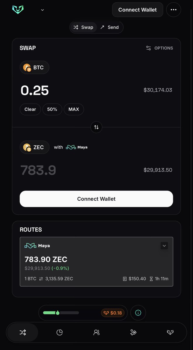LeoDex (@leodexio) on Twitter photo Fully decentralized on-ramp to the best privacy crypto in the space through <a href="/Maya_Protocol/">Maya Protocol</a> via LeoDex:
leodex.io/?in_asset=BTC.… Fully decentralized on-ramp to the best privacy crypto in the space through <a href="/Maya_Protocol/">Maya Protocol</a> via LeoDex:
leodex.io/?in_asset=BTC.…
