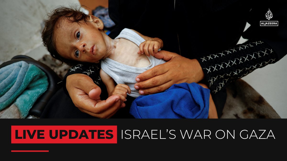 Gaza’s Health Ministry says five more Palestinians, including a child, have died of malnutrition in the latest 24-hour reporting period.

🔴 LIVE updates: aje.io/tgjhs6