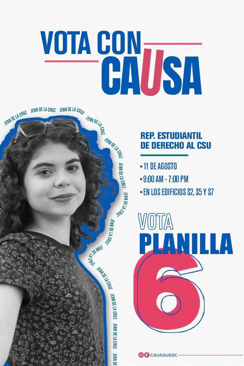 LosAnonymousGT's tweet photo. ¡Saludos Mundo!
Si el netcenter se activa en redes sociales y habla mal de alguien a quien ni conocen, es porque a los corruptos no les conviene que se recupere la USAC.
Eso solo nos dice que si les molesta, ahí es!.
Hoy se vota #Planilla6 y su representante @jennteinforma https://t.co/GGDgGL3UrF
