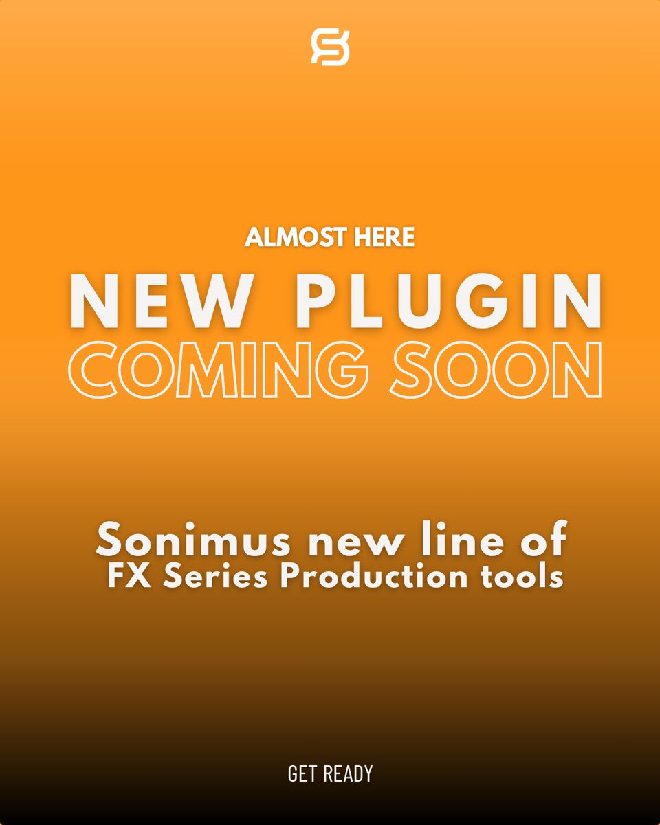 SonimusAudio's tweet photo. π¨ A new plugin is comingβ¦
The first in our Production Series is almost ready.
Can you guess which FX will be? π
News come soon at https://t.co/yZEFQs20ZT
#Sonimus #NewPlugin #FXPlugin #MusicProduction #PluginEssentials #MusicLife https://t.co/ZwNph5Y9uW