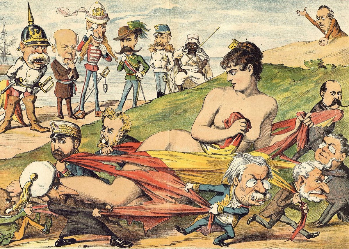 Hay viñetas que siglo y medio después no envejecen.
Y mira que es guapa, pero entre unos y otros la están dejando así.