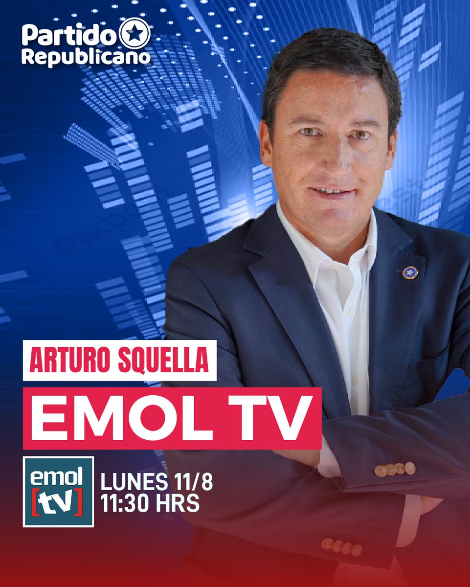 PRChile's tweet photo. Hoy, a las 11:30 AM, nuestro presidente @arturos_quella, será entrevistado en #EmolTV, sobre la inscripción en el Servel del pacto electoral #CambioPorChile, junto con los temas que están marcando la contingencia nacional y la carrera presidencial y parlamentaria.
Conéctate y acompáñanos en esta conversación.
Link📲 https://t.co/b0DRBUA69t