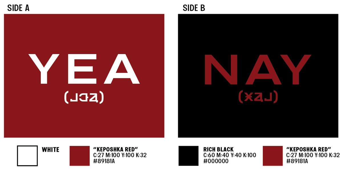 blambot's tweet image. MCR fans! I have added a short addendum to the Language of the Black Parade article about the creation  of the YEA/NAY signs you're receiving at the venues...including the recipe for "Keposhka red"! Scroll down to the bottom to read the new entry: 

blambot.com/pages/the-lang…