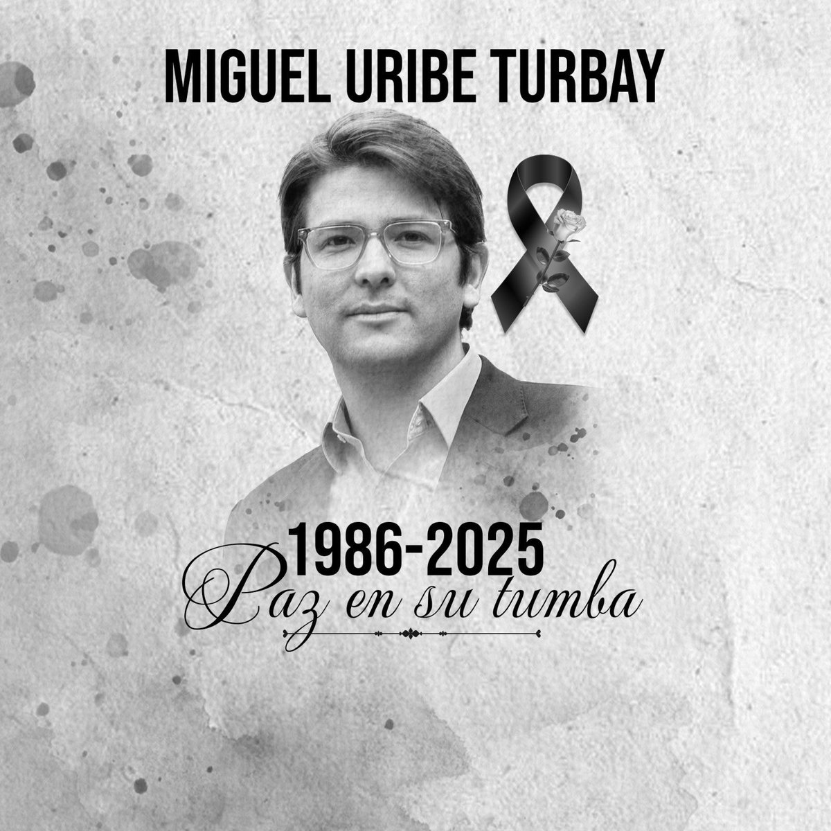 NelsonGuevaraF's tweet photo. Lamento profundamente el fallecimiento del senador Miguel Uribe. Mis oraciones están con su familia y seres queridos en este difícil momento. Que Dios les dé fortaleza y paz. 🕊️ https://t.co/NPKakwMC1L
