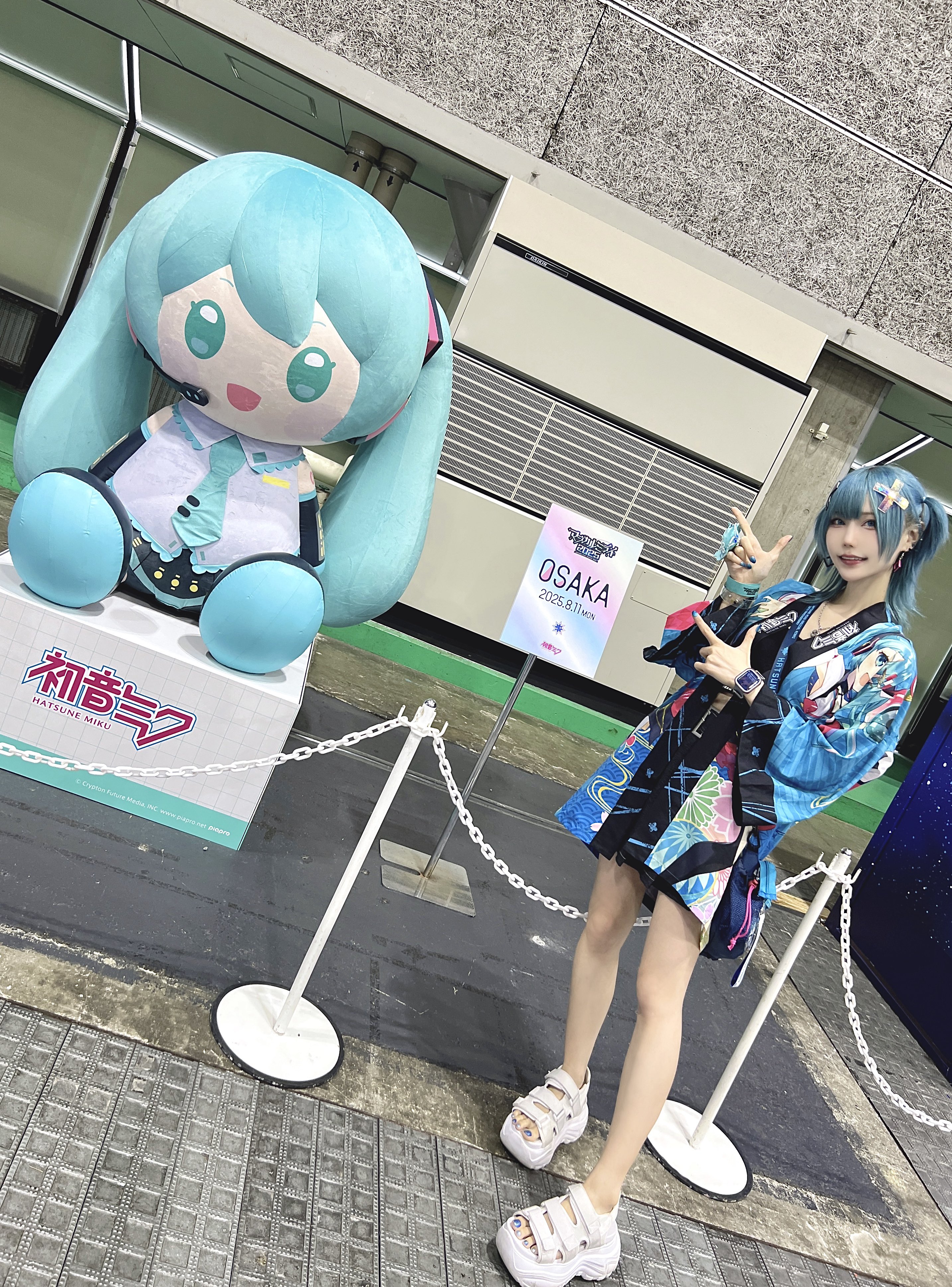 白雪とわ めるのめる チェキ マルイ 初音ミク creators Party 白雪とわ めるのめる チェキ マルイ 初音ミク creators Party