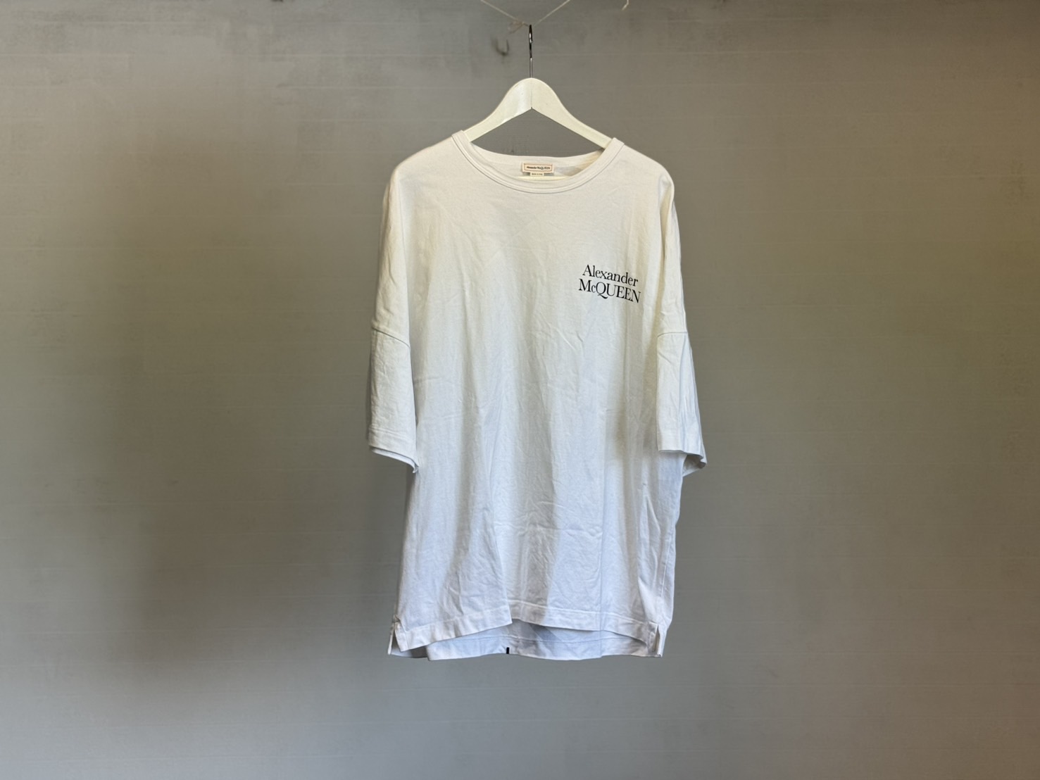 ALEXANDER McQUEEN 1996SS シースルーロゴロングTシャツ ALEXANDER McQUEEN 1996SS シースルーロゴロングTシャツ 220318